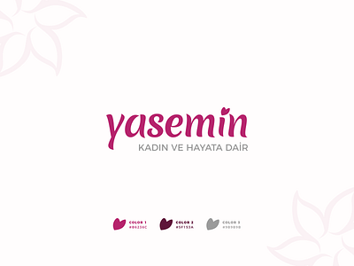 Yasemin - Logo branding creative istanbul logo typography vector