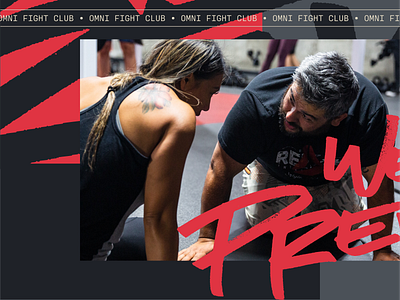 Omni Fight Club - We Prevail Case Study brand design brand identity branding design graphic design website