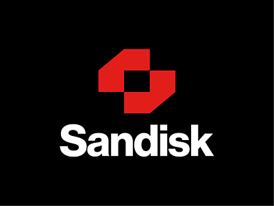 💾 Sandisk brand brand identity brand identity design branding design flash memory icon logo logo design logo exploration monogram sandisk save storage storage media