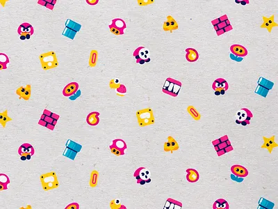 Mini Power-Up branding cmyk coin design flame icons illustration inkbyteatwork logo mariobros mariomario modern mushroom nintendo nintendoswitch pipe supermario superstars ui vector