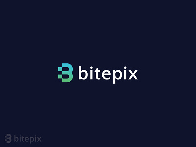 Letter B pixel logo, bite pix logo design bit branding design illustration internet letter logo logoinspiration network pixel pixel b tech