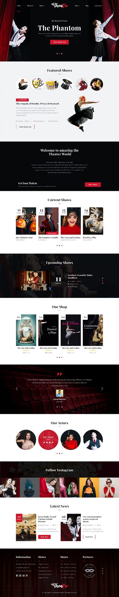 Buy Magician WordPress Theme Designed For Magic Trick Performers magician wordpress theme