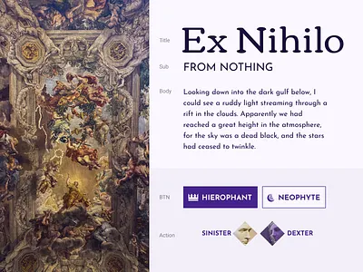 Mini Style Guide classic color guide statue style