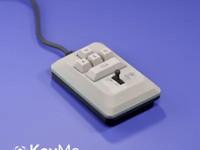 KeyMo Therapy 3d 3d design 3d illustration 3d render b3d blender blender 3d design gaming illustration keyboard mouse product render