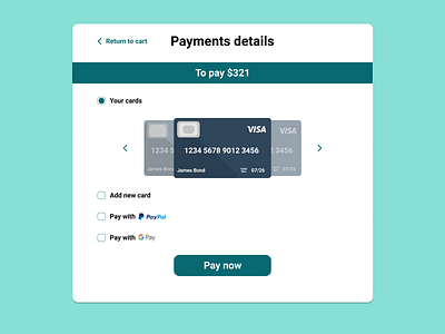 #DailyUI - credit card checkout - Daily UI 002 dailyui design diseño diseño gráfico diseñoui diseñouxui figma graphic design illustration ui ux uxui vector