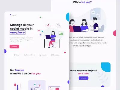 SocMan Digital Agency Website UI Interaction 2danimation agencywebsite animation digitalagency digitalagencywebsite illustration interaction landingpage lottie lottieanimation lottiefiles svganimation ui uianimation uiinteraction ux