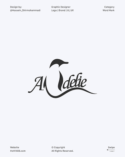 Adelie Logo logoconcepts