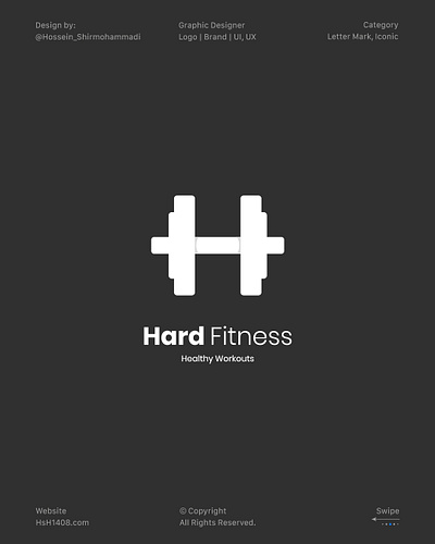 H + Dumbbell logoconcepts