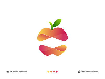 apple apple brand brand identity branding business company design food fruit logo logo design modern