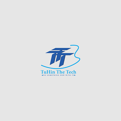 Logo Design for TuHin The Tech 3d branding graphic design illustration logo logo design typography vector