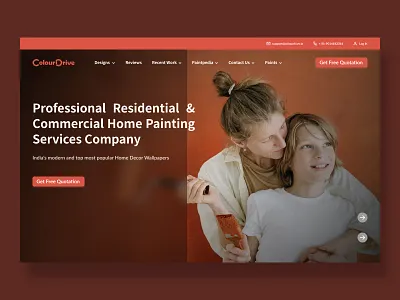 ColourDrive branding glassmorphism logo ui ux