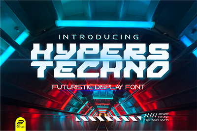 Font Hypers Techno app apparel branding cyber design design ux free free font gaming gothic icon illustration logo modern new new font sans serif serfi ui vector