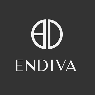 Endiva Fashion Clothing Brand Design Logo branding brandlogo clothingbrand design graphic design illustration logo logo design moeizoddin kazi