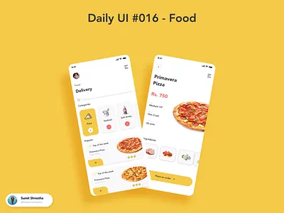 Daily UI #016 - Food bestfood bestfoodrecipe bestrecipe food foodie foodrecipe recipeapps splashscreen