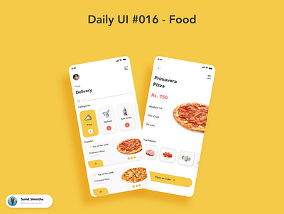 Daily UI #016 - Food bestfood bestfoodrecipe bestrecipe food foodie foodrecipe recipeapps splashscreen