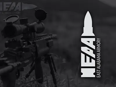 EAST ALABAMA ARMORY (EAA) bullet creative design eaa eaa bullet eaa letter mark logo fire gun gun fire letter mark logo design minimalist logo modren logo monogram professional logo rifles bullet sniper text unique logo war word mark