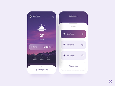 Weather App app design branding clean colors design dribbble dribbble best shot graphic design minimal mobile product ui ui design uiux design ux design weather weather app