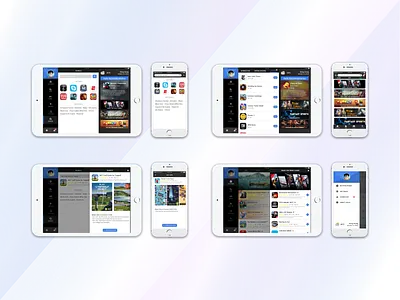 Another Center for Applications app design mobile ui