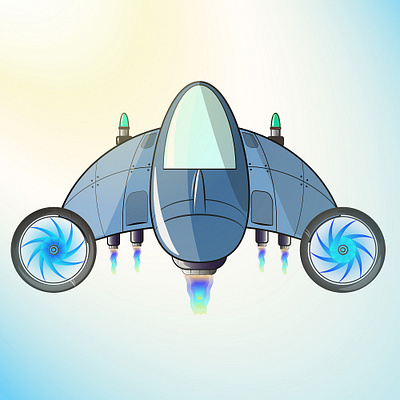 cute shooter 2d 2d design airplan flat design game icon illustrator logo logomotion shooter spaceship web design