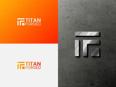 TITAN FORGED branding design graphic design icon illustration logo typography vector