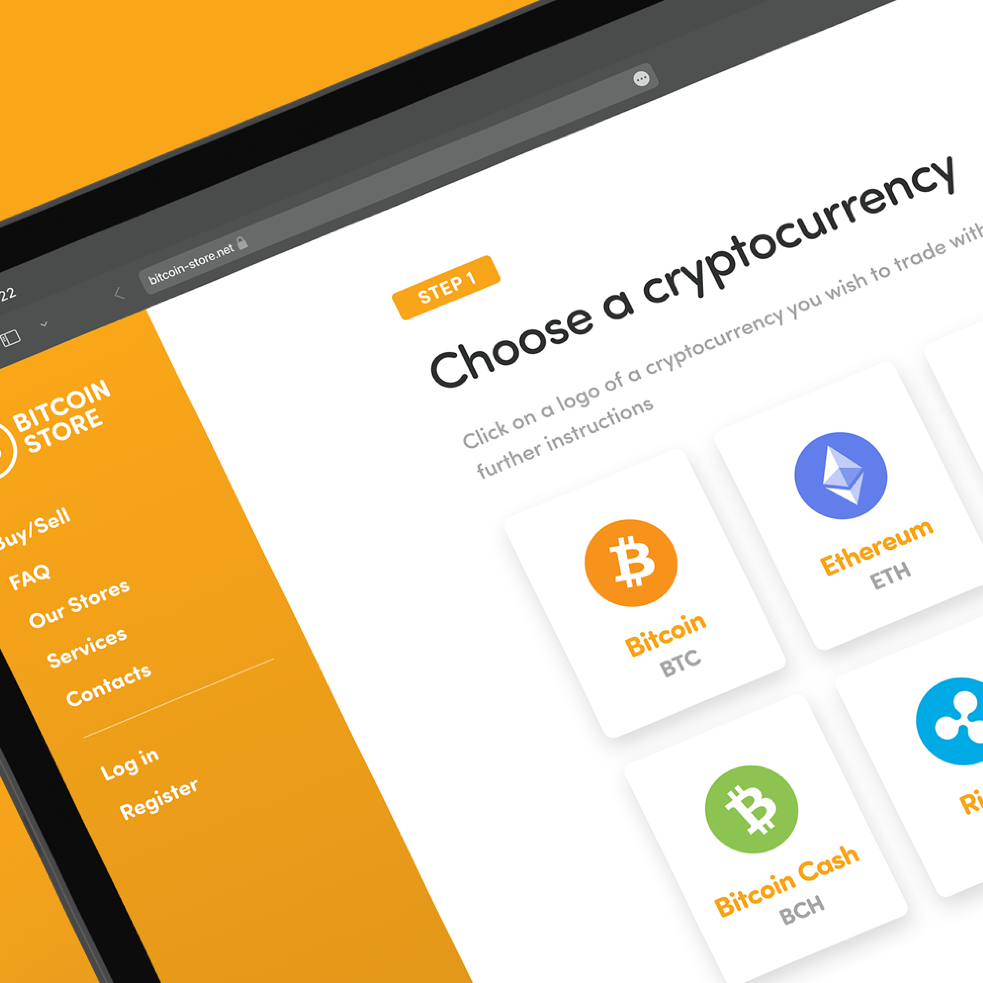 Bitcoin Store Branding by Ivan Aras for Aras™ Digital Products on Dribbble