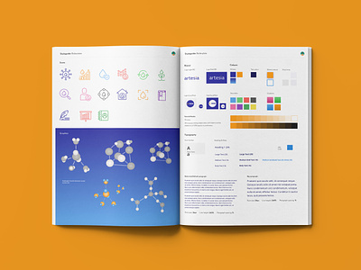Artesia: Web Design component design design illustration style guide web design website website design
