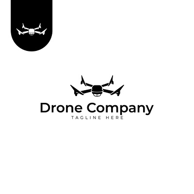 Drone logo app branding company design drone icon illustration logo ui ux vector