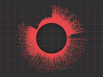 Data-driven album cover album artwork album cover data visualization dataviz infographic lp radial record record cover vinyl art vinyl record vynil wrap