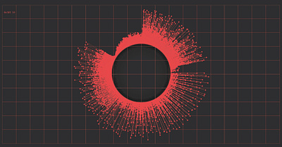 Data-driven album cover album artwork album cover data visualization dataviz infographic lp radial record record cover vinyl art vinyl record vynil wrap