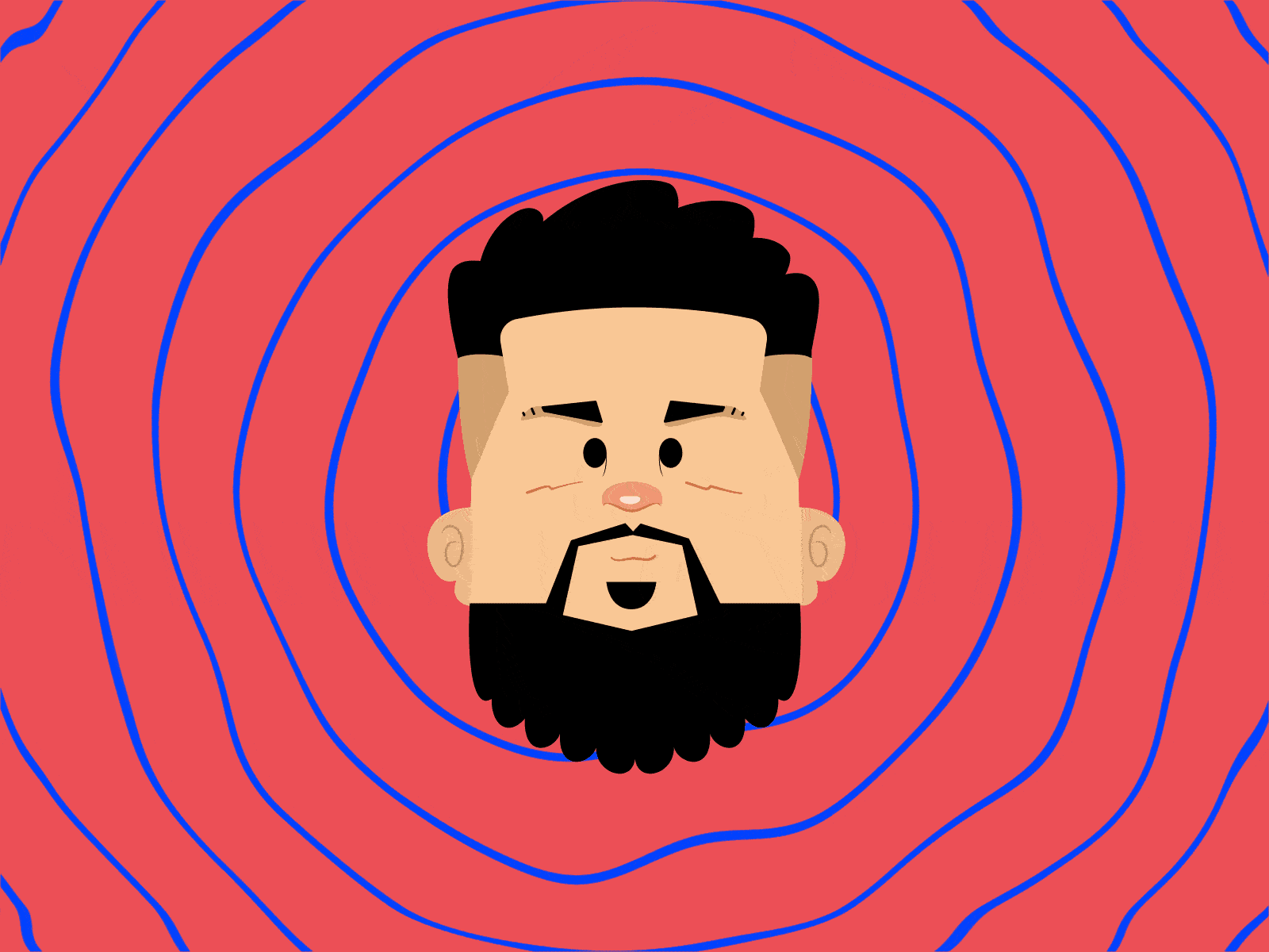 Headbang Homie aftereffects animation beat beats headbanging homie illustration joysticknslider motion graphics musician producer