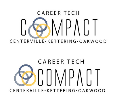 Career Tech Compact Logo branding graphic design logo