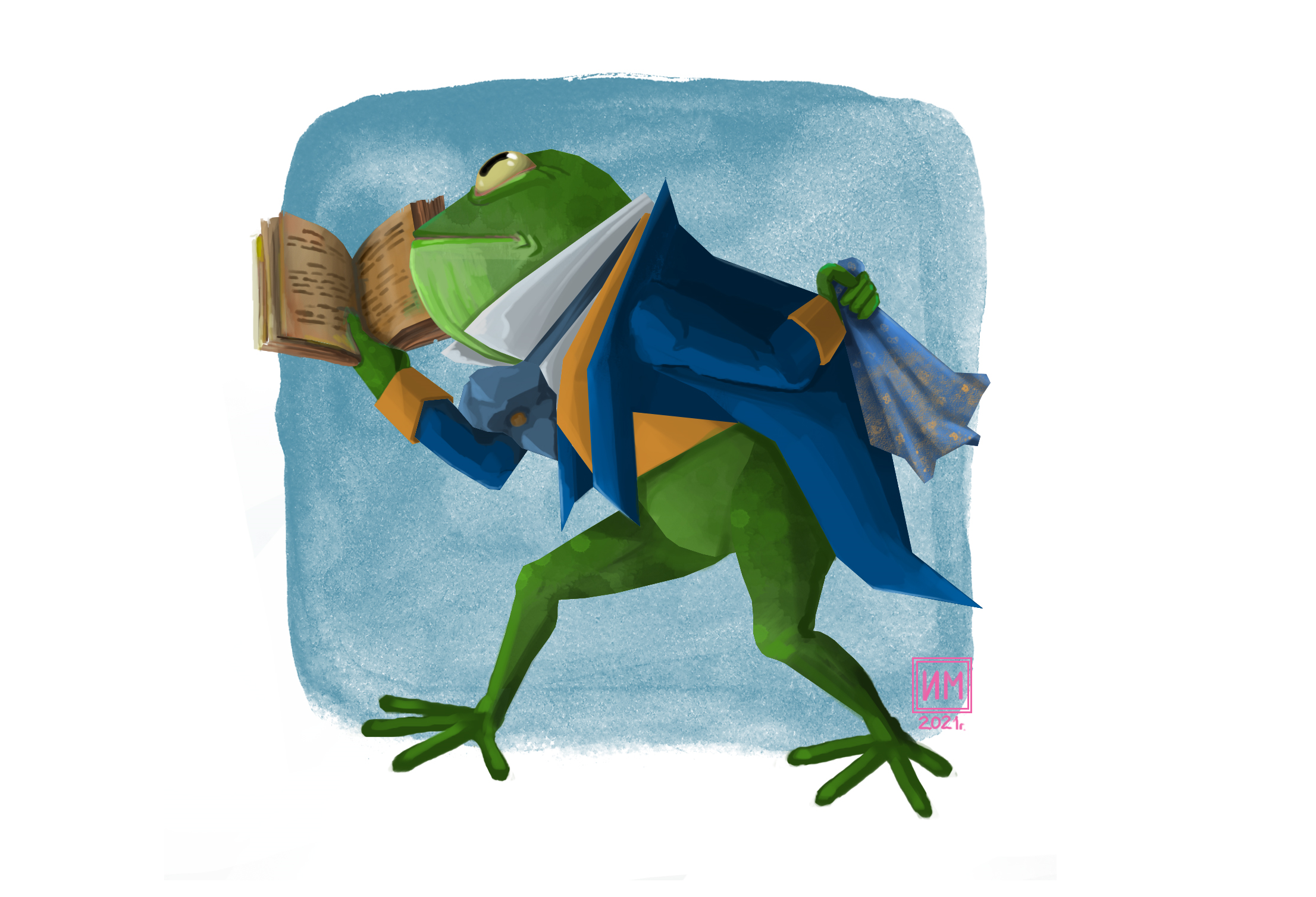 Example of Mr. Frog