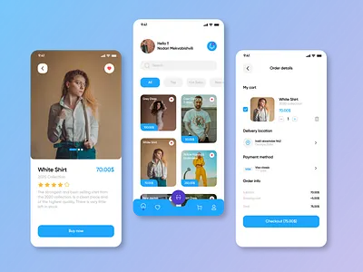 Shopify app brands checkout clothes clothshop colors design dress dribbble e commerce e commerceapp iphone onlineshop preview ui uidesigner uiux uiuxdesign uiuxdesigner ux