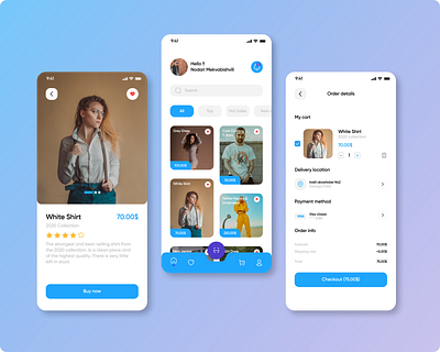 Shopify app brands checkout clothes clothshop colors design dress dribbble e commerce e commerceapp iphone onlineshop preview ui uidesigner uiux uiuxdesign uiuxdesigner ux