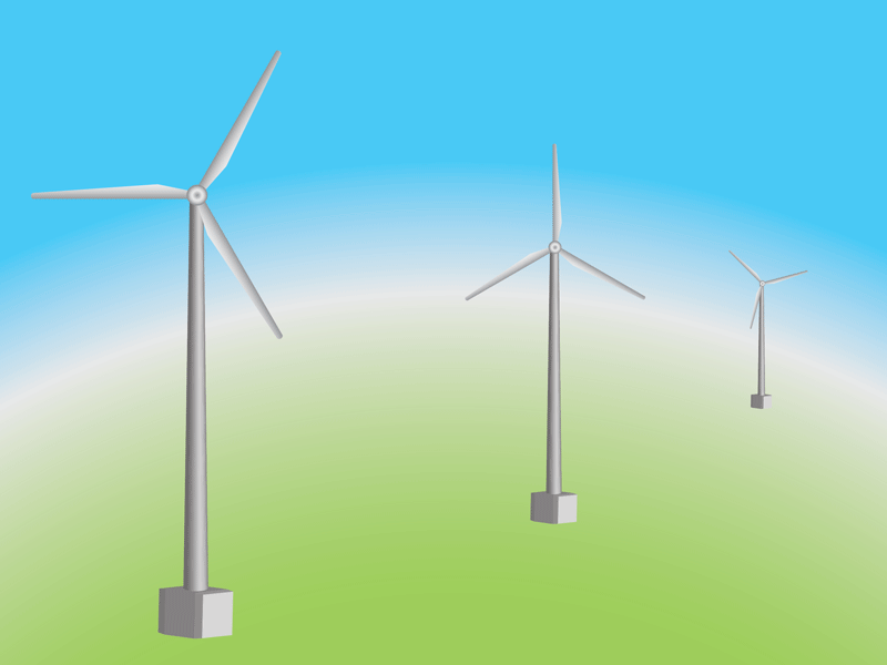 Wind Mill 3d animation graphic design motion graphics