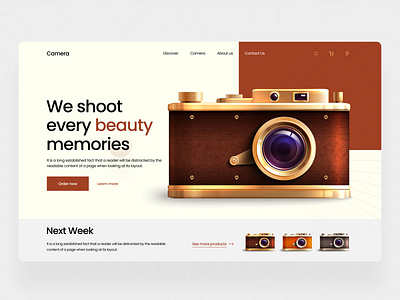 Camera Web Design adalahreza akrdesign akrdesign 5 anastasia zaluzhnaja andika wiraputra app branding design ekaterine rogava fireart studio flat icon illustration logo minimal typography ui ux vector web