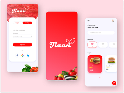 Delivery food app app foodapp branding design foodapp icon illustration logo mobileapp typography ui ux