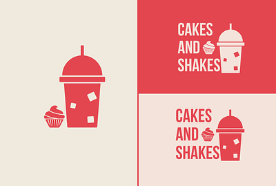 cakes and shakes animation apetizers bakery branding cakes design enjoyment food foodie foood graphic design happy logo party shakes sweet sweetcakes trend