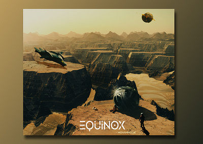 EQUINOX ( SPACE ODYSSEY 🌌 ) astronauts design graphic design mars minimal space spaceship