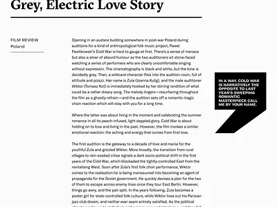 Typography callouts layout typography