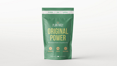 Superfood Mix - Label Design - Unused Concept branding cpg design food food and drink graphic design logo minimal typography