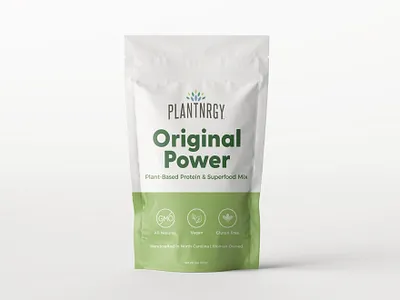 Superfood Mix - Label Design - Unused Concept branding cpg design food and drink logo smoothie superfood