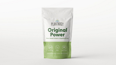 Superfood Mix - Label Design - Unused Concept branding cpg design food and drink logo smoothie superfood