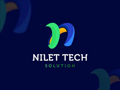 N letter technology solution company logo branding business color company design graphic design letter logo logo logo design logo idea mark logomark brandmark modern n letter n logo solution tech logo technology typography vector web development