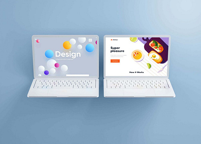 MacBook View Mockup 2020 branding design graphic design illustration imac imac mockup laptop latest macbook macbook mockup mockup new premium psd showcase view