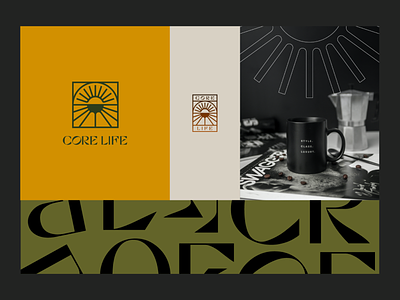 Core life - Branding. brand brand book brand identity brand presentation branding club deck elegant logo guidelines health identity life lifestyle logo logo guides logomark luxurious brand men minimal typography