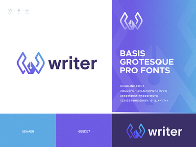writer logo concept best logo design best logo desinger brand branding conceptual logo corporate logo creative logo letter w logo logo design logo design trend 2021 logo ideas logo mark logotype modern w logo typography logo w logo design w mark writer logo