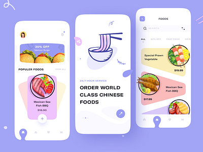 Food Purchase App app app ui application delivery figma food food app illustration ios app landing page mobile mobile app onlinefoodshop purchase recipes ui ui ux design uiux user interface ux