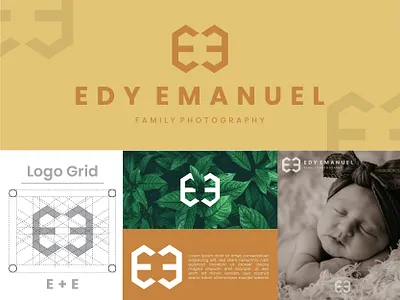 Letter EE Modern Logo branding design icon illustration letter ee letter logo lettermark logo logotype modern simple ui unique vector