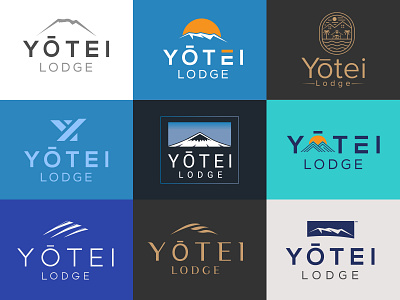 Holiday house brand logo bishwajit biswas branding designminimalist logo graphic design hill holiday house logo logodesign modern modern logo mount mountain white yōtei lodge